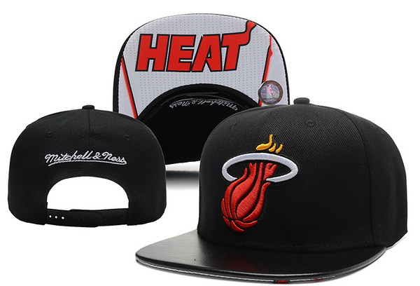 NBA Miami Heat MN Snapback Hat #136